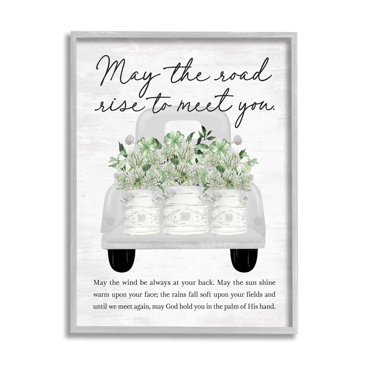 Stupell Industries Country Irish Proverb Framed Giclee Art